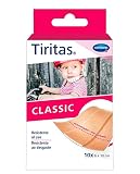 HARTMANN Tiritas Classic: Apósitos para Proteger Pequeñas Heridas, Anatómicas y con una alta Transpirabilidad; 6x10cm Precortadas; 10 unidades
