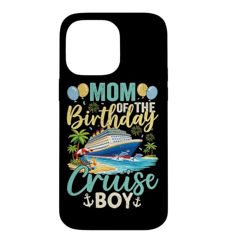 Mom Of The Birthday �N���[�Y �{�[�C �x�� ���j�� �X�}�z�P�[�X iPhone 14 Pro Max �p