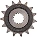 JT Sprockets JTF520.15RB 15 Tooth Rubber Cushioned Front Countershaft Sprocket, Single