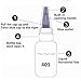 Comebachome Super Glue, 401 Liquid Superglue, Multi-Purpose Quick Dry Glue, Clear Super Glue for Bonding Porous Materials Wood Paper Leather Fabric
