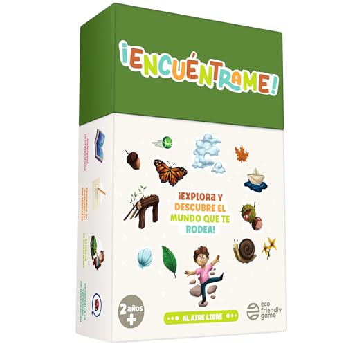 ¡Encuéntrame Juego de Cartas Educativo y Divertido para Niños 2-6 Años - Juguetes Montessori, Regalo de Mesa, Aire Libre
