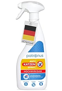 Patronus Anti Katzen Spray Hochwirksam 500ml