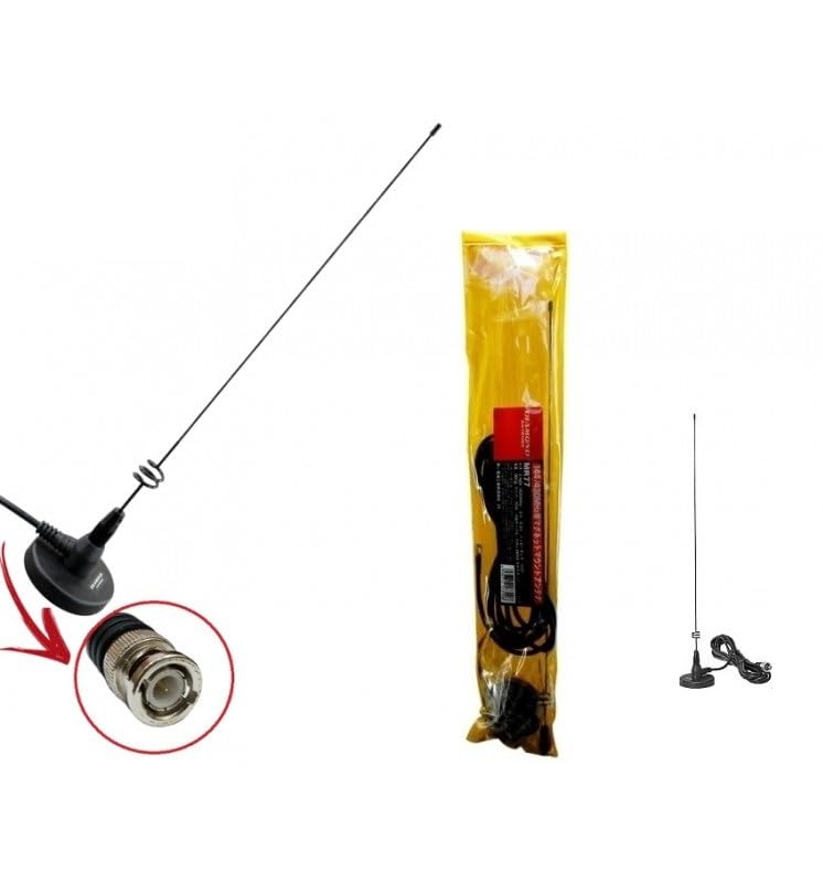 DIAMOND ANTENNA ORIGINE SÉRIE MR77 ANTENNE AVEC BASE MAGNÉTIQUE 144/430MHz EN VERSION PL, BNC, SMA-M, SMA-F (BNC)