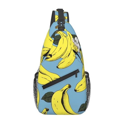 Bolso cruzado diagonal para hombre negro miniatura 1