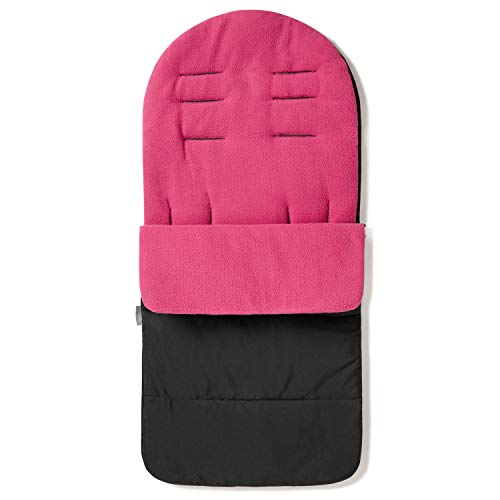 Premium Footmuff/Cosy Toes Compatible with Joie Aire Twin - Pink Rose