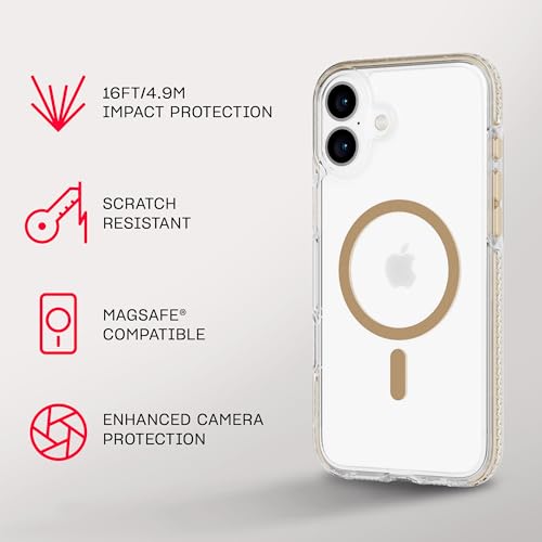 Coque iPhone 16 Plus antichoc tech21 EvoCrystal MagSafe durable