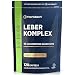 Produktbild Leber Komplex mit Mariendistel, Cholin, Artischockenextrakt, Löwenzahn, Curcuma und mehr! | Leber kur Hochdosiert | 120 Vegane Kapseln | von Horbaach