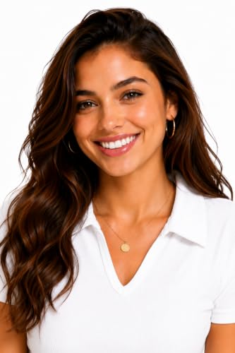 Image of Women's Ribbed V Neck Collared, Casual Short Sleeve Polo Top, Stretch Knit, Soft Lightweight Summer Basic Tee for Office, Work, Travel
