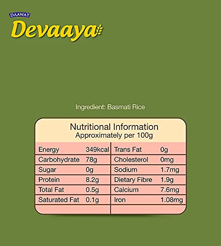 Image of Daawat Devaaya, Long & Fluffy Grains Premium Rice, 5 Kg. (Pack of 2)