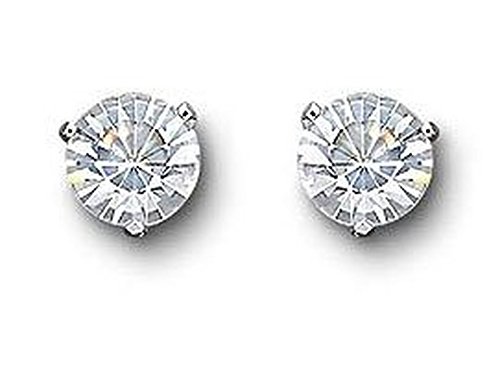 Swarovski Solitaire Pierced Silver One Size Earrings 861325