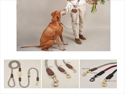 Amazon | HIGH5DOGS Handsfree Leashサイズ13mm色beige | ハイファイブ