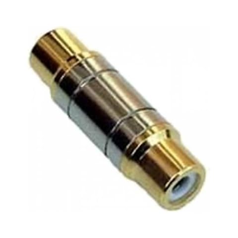 Female To Female RCA Phono Adapter (Gold Plated) Cover