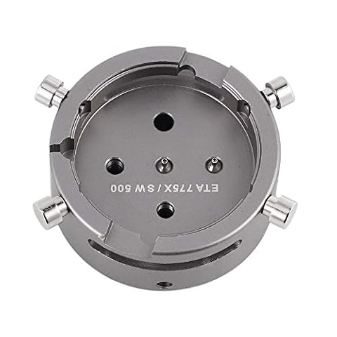 Qiaohome Uchwyt mechanizmu zegarka do ETA 7750-7753 / SW500 13 1/4 narzędzie do naprawy zegarków, Szary