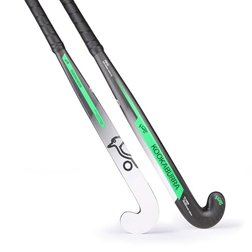 Crosse de hockey Kookaburra Mb50 adulte unisexe noir blanc vert 36.5 pouces light