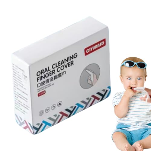 口腔歯拭き ? 赤ちゃん口腔ケア指カバー、優しい不織布舌クリーニングパッド | 新生児用歯茎ワイプ、男の子女の子の口内衛生アイテム、毎日の歯磨きサポートグッズとして 歯と歯ぐきのおしりふき幼児