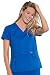 Med Couture Women's Flex It Top, Royal With Passion Pink, M