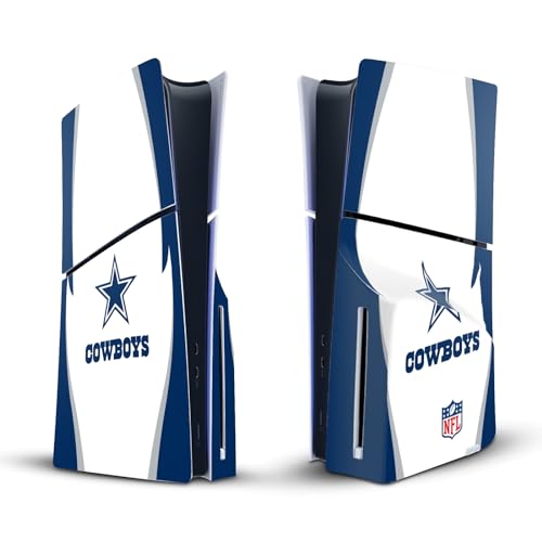 Détails latéraux Dallas Cowboys vinyle autocollant de jeu pour PS5 Slim