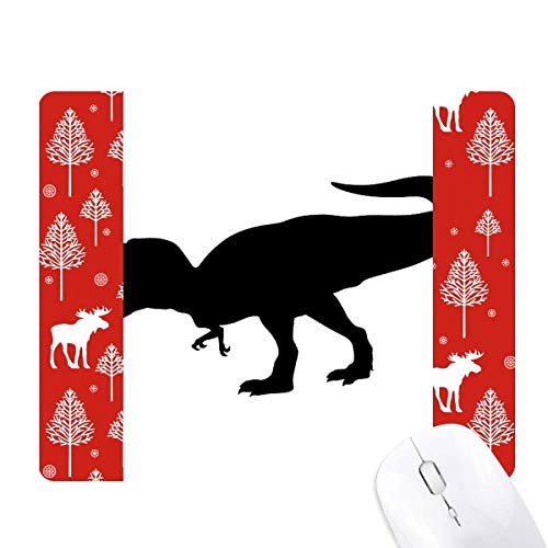 Souris dinosaure fossile en bois de Noël, l'excellence des forêts