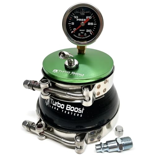 Turbo Boost Leak Tester 4" - 30 PSI Gauge - Billet Aluminum - Tire Valve by Turbo Boost Leak Testers - Used condition - US$52.95
