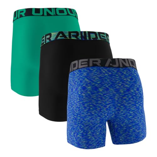 Image of Under Armour Men's Performance Tech Boxerjock Brief Underwear, 6 inch Inseam, All-Day Comfort & Ultra-Soft, 3-Pack