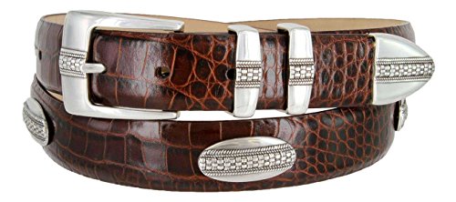 Scarsdale Classic Leather Designer & Golf Belt 1-1/8