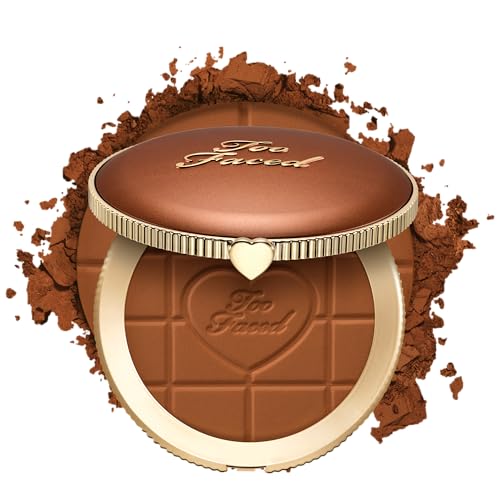 Image of Too Faced Chocolate Soleil Matte Blurring Bronzer | Matte Bronzer Powder that Mimics Natural Skin for Blurred Sun-Kissed Effect