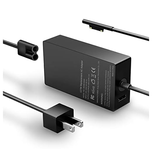 65W Surface Pro Charger Replacement for Microsoft Surface Charger for Surface Pro 9, 8, 7+, 7, 6, 5, 4, 3, X Surface Laptop 1 2 3 4 5 Surface Go 1 2 Surface Book 3,2,1 and Windows Laptop Charger