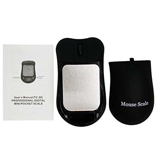Mini balanza digital de bolsillo portátil 0.01g-500g miniatura 4