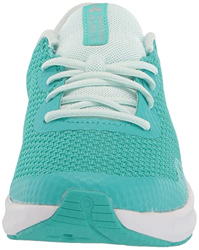 Under Armour Girls' Charged Pursuit 3 Silver2