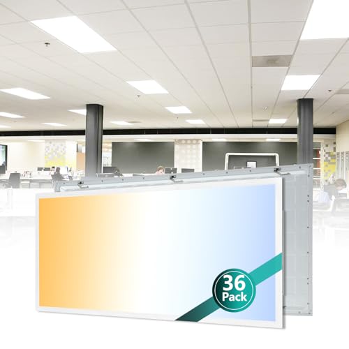 Image of 2x4 LED Flat Panel Light 36 Pack 60W 6600LM 100-277V ETL