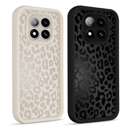 Kueqeay 2 Piezas Funda para Xiaomi Redmi Note 14 Pro 5G/Poco X7 5G 6,67