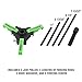 OEMTOOLS 25090 Harmonic Balancer Puller Kit, Adjustable 3-Jaw Puller Fits Most Late Model Vehicles, Forcing Screw Fits a 3/8” Square Drive, Includes 4 Forcing Rods