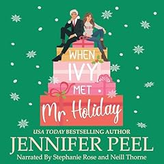 When Ivy Met Mr. Holiday Audiolibro Por Jennifer Peel arte de portada