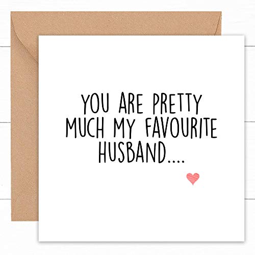 Tarjeta divertida de aniversario de boda feliz | tarjetas hechas a mano para novio prometido esposo | Regalos gay LGBT | 1er 2u00ba 3u00ba 4u00ba 5u00ba año Ruby Golden | 14x14cm