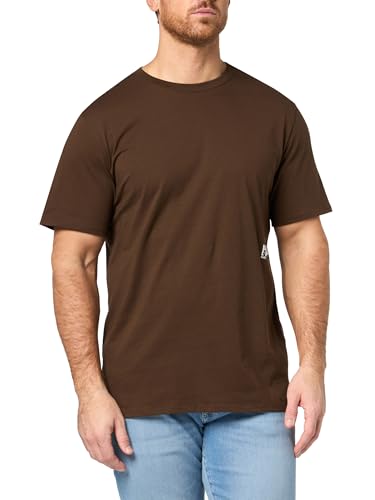 Image of Karl Lagerfeld Men's Crewneck Short Sleeve Graphic Design Relaxed Fit T-Shirt