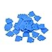 12PCS Printhead Cleaning Wiper for Epson DX4 Print Head Roland XJ SP VP RS XC SJ FJ 540 640 740 Printer Mimaki JV3 JV22 Printer(Blue)