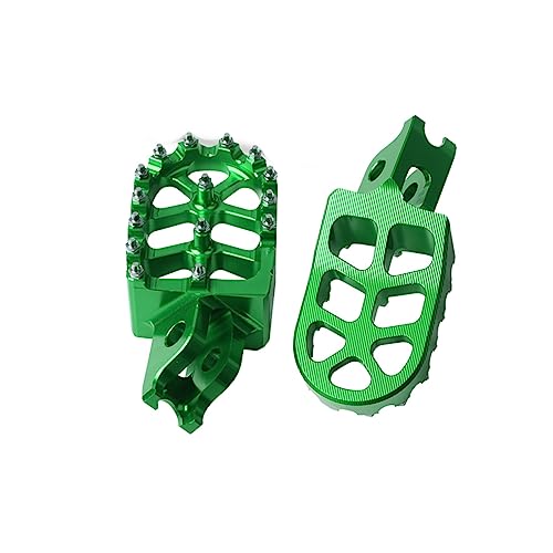 Repose-pieds Moto CRF1000L Africa Twin Adventure Accessoires Pédales Vertes