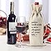 XFW 1 Pcs Funny New Chapter Wine Bag New Beginnings Gifts for Women Men Farewell Gifts for Friends Going Away Gifts for Coworkers Women Men Moving Away Gifts for Friends New Teacher Gifts