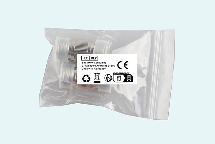 Futheda 2PCS N Female to N Female Connector Double Female Barrel RF Coax Adapter Compatible with Walkie Alkie Wi-Fi CB Ham Radio Broadcast Antenna Extension Phone Signal Booster Coaxial Cable - Image 4