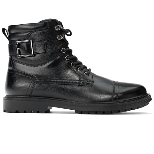 靴 Dark Aged Buckle Combat Boots 靴 Dark Aged Buckle Combat Boots Dark Aged Buckle Combat Boots