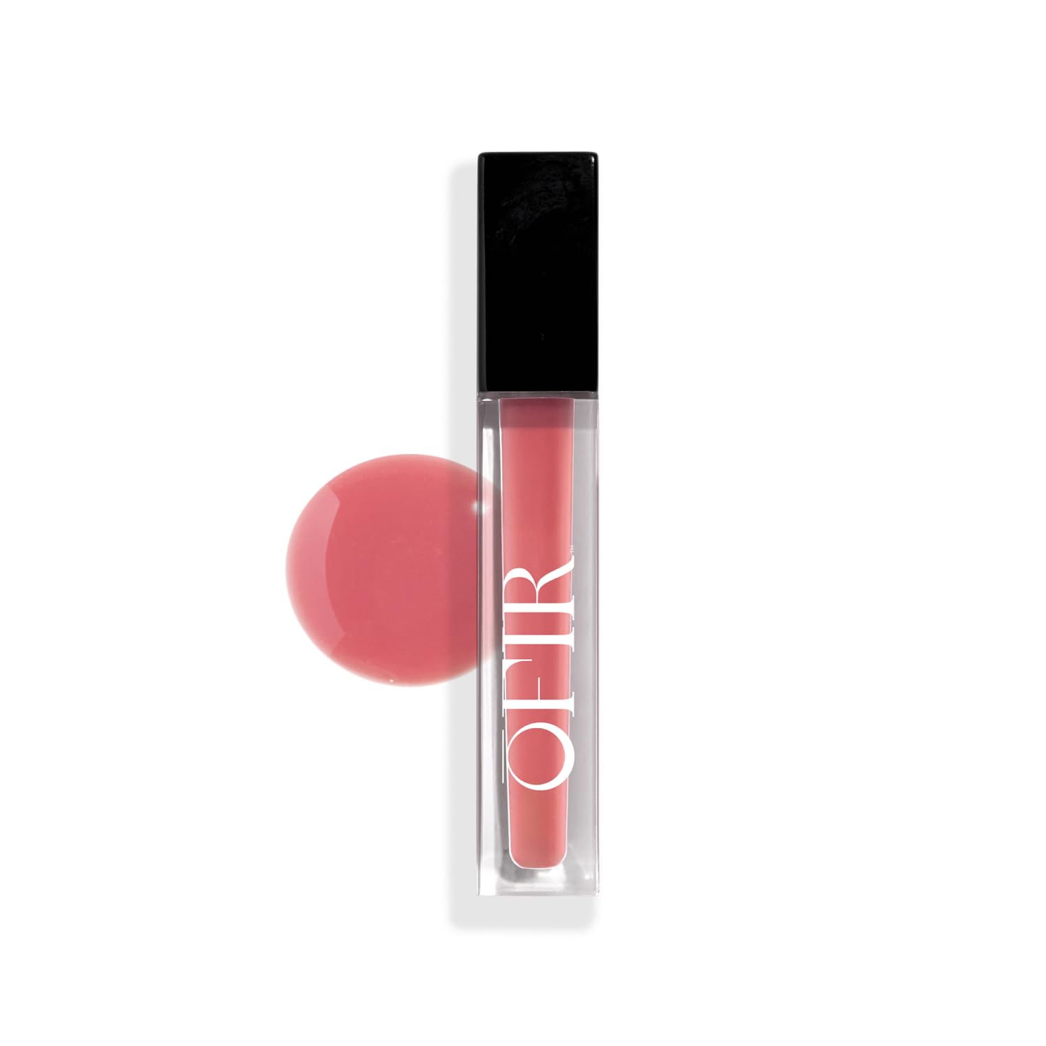 OFIR Surreal Shine Plumping Lip Gloss for Women | Clear, Non-Sticky, Hydrating Lip Gloss with Menthol & Vitamin E | High Shine, Vegan, Cruelty-Free | Muse – Warm Nude | 0.15 FL OZ