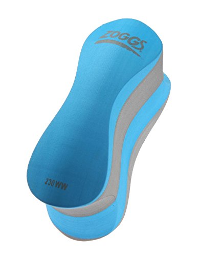 Zoggs Trainingsgerät Schwimmen Pull Buoy Material de natación, Unisex, Azul/Gris, M