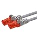 Produktbild Netzwerkkabel Cat6 7,5m - grau - 1 Stück CAT.6 Computer Kabel Lan Ethernet Gigabit Cat 6 Netzwerk Patchkabel 1000 Mbit s RJ45 Stecker