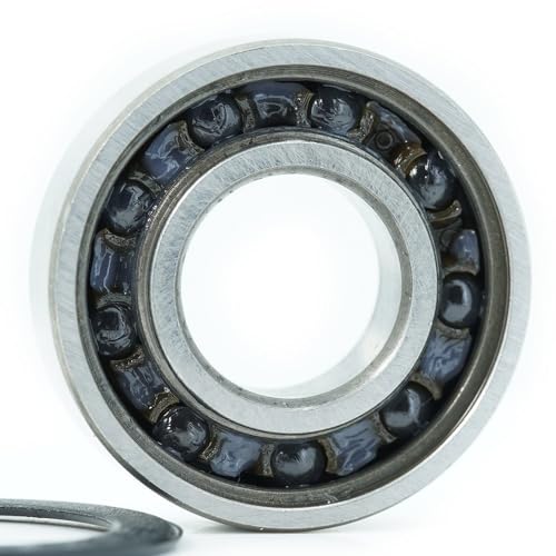 DUKUTS 6900 Hybrid Ceramic Bearing 10x22x6 mm ABEC-1 1PC Bicycle Bottom Brackets Spares 6900RS Si3N4 Ball Bearings