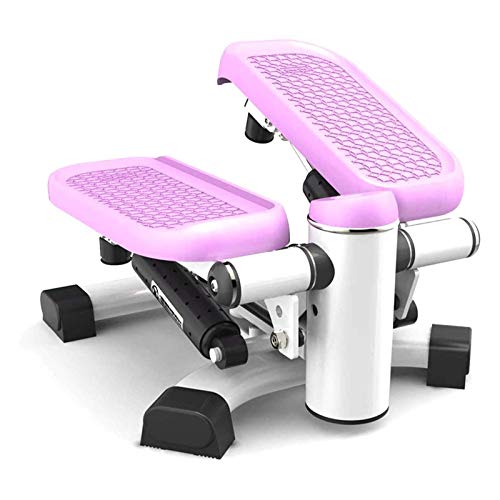 MFYHMY Fitness Stepper Antideslizante para Principiantes y Profesionales 2 en 1 Escalera portátil Stepper Cintura Fitness Twister Step Machine con Monitor LCD