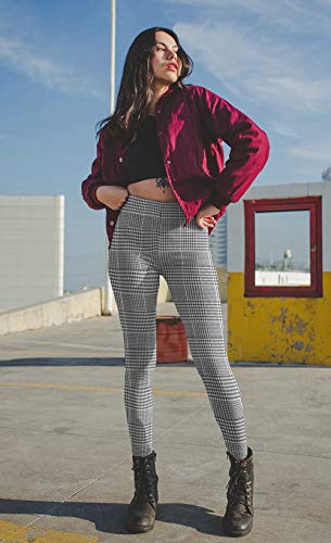 Image of sissycos Women's 80s Leggings Neon Artistic Splash Printed Buttery Soft Stretchy Pants