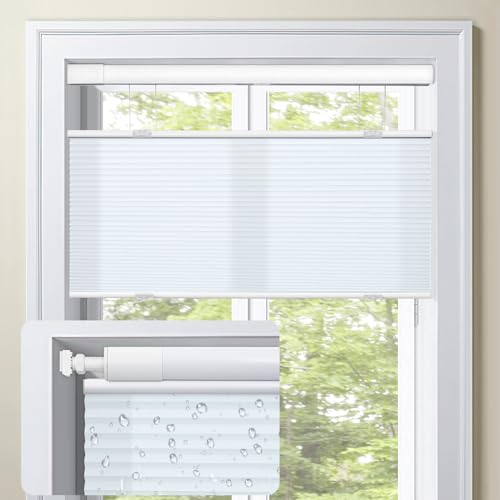 MiLin No Drill No Tool Cellular Shades Top Down...