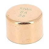 Kupfer-Lötfitting Kappe i - Typ 5301, DVGW - 28 mm