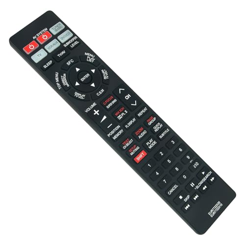 EUR7722X30 EUR7722X10 New Replacement Remote Control fit for Panasonic DVD Player Recorder SAHT878 SC-HT250 SC-HT520E-S SC-HT535 SC-HT870E SC-HT870E-S SC-HT885E-S SCHT878 HT-870 SA-H870 - Image 2