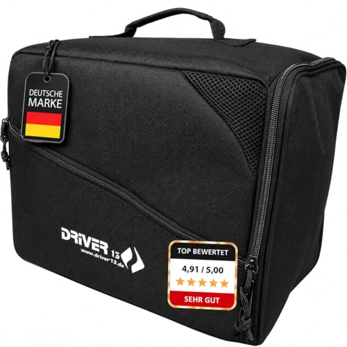 Driver13 Helmtasche Motocrosshelm Motorradhelm, Helmet Bag gepolstert mit Belüftung und...